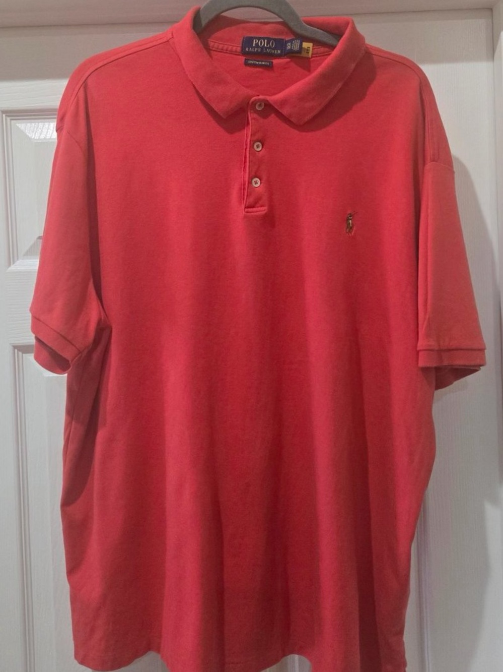 Polo by Ralph Lauren Coral Short Sleeve Polo